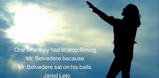 Illustration for article titled Jared Leto’s douchey twitpics inspired the latest Internet meme